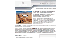 Desktop Screenshot of kraircraft.com